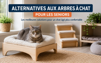 Chat senior : les meilleures alternatives à l’arbre à chat pour un confort optimal