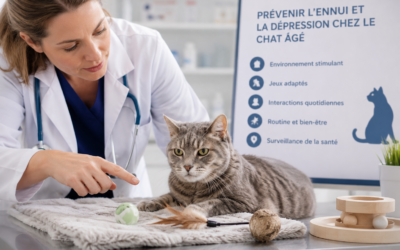 Un vétérinaire explique comment prévenir l’ennui et la dépression chez le chat âgé